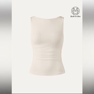 Plantive® Elastic Open Back Brami Tank
Gardenia Size Small